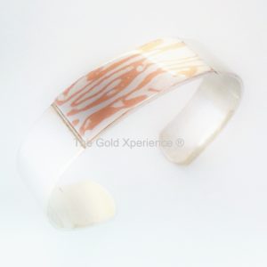 Mokume gane armband man sieraad laten maken 