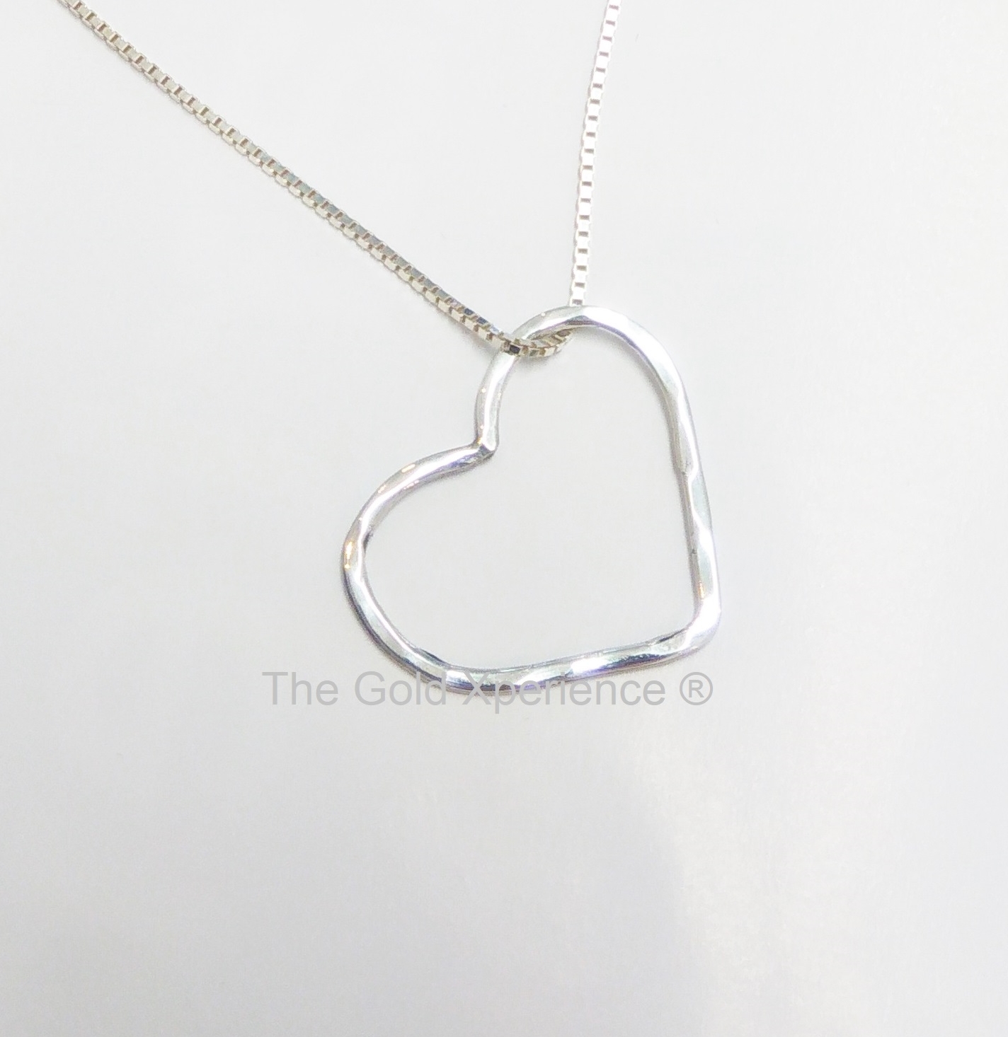 Omgekeerd kop Begunstigde Zilveren ketting Hart - Sieraden online - The Gold Xperience ® ®