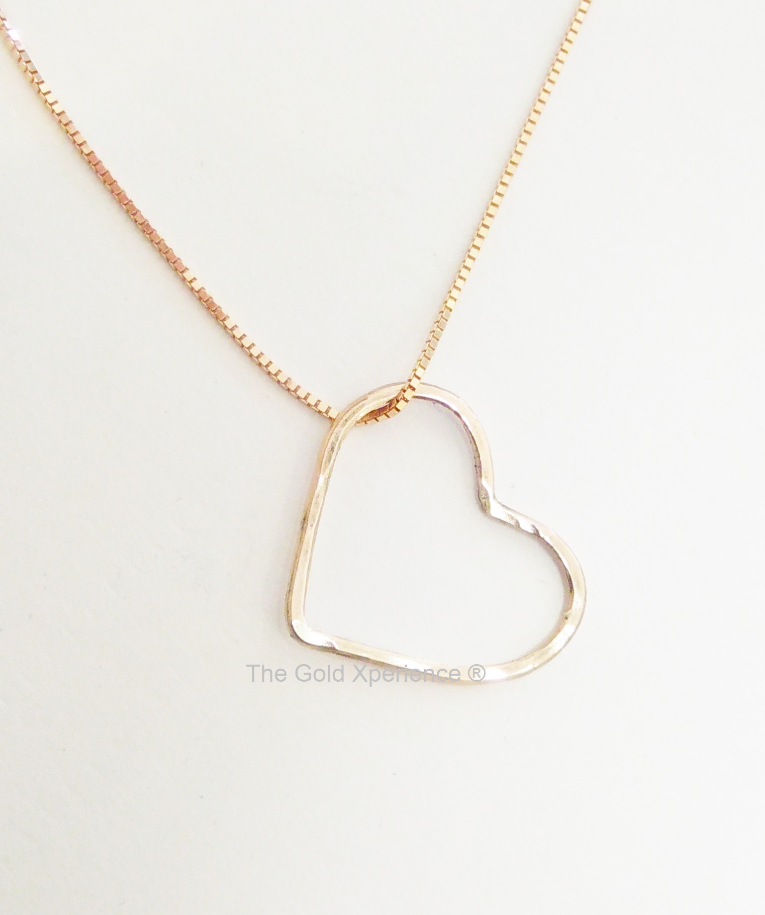 Kwijting adviseren Kiwi Gouden ketting Hart - Sieraden online - The Gold Xperience ®