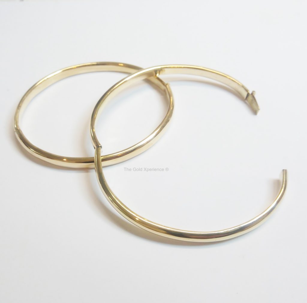 Gouden slavenarmband