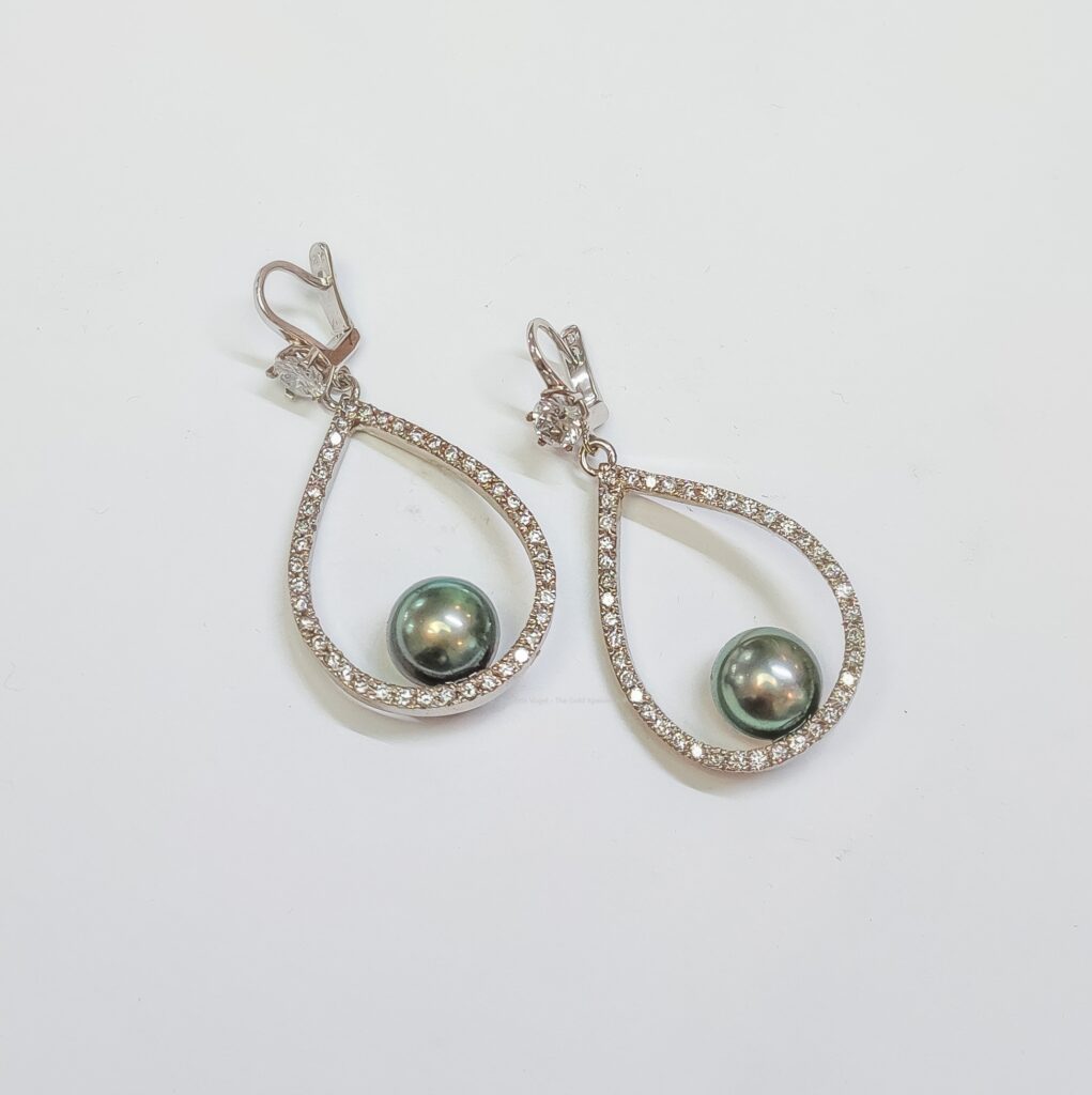 Tahitian sales pearl earring